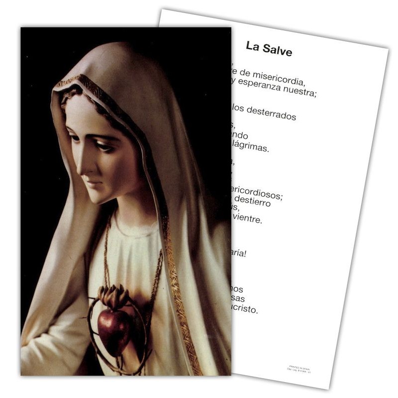 Estampa Salve 7 x 11 cm (P25)