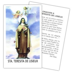 Estampa Teresita de Liseux 7 x 11 cm (P25)