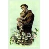 Estampa Antonio de Padua 7 x 11 cm (P25)