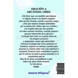 Estampa Arcangel Uriel 7 x 11 cm (P25)