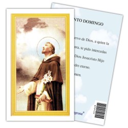 Estampa Domingo Santo 7 x 11 cm (P25)