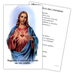 Estampa Enfermo (O.Familia) 7 x 11 cm (P25)