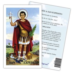 Estampa Expedito 7 x 11 cm (P25)