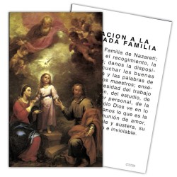 Estampa Familia Sagrada 7 x 11 cm (P25)