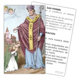Estampa Fermin 7 x 11 cm (P25)