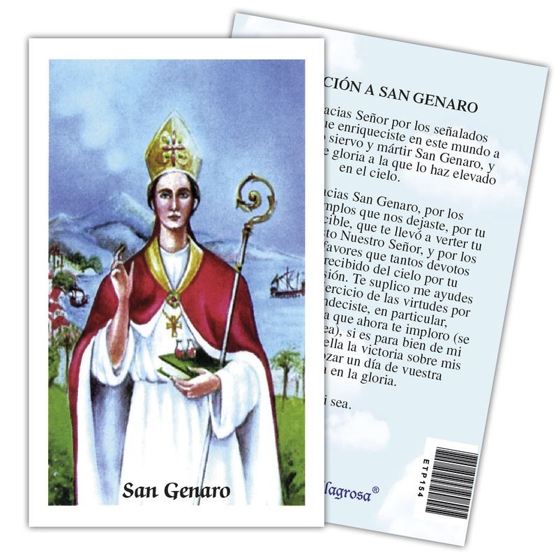 Estampa Genaro 7 x 11 cm (P25)