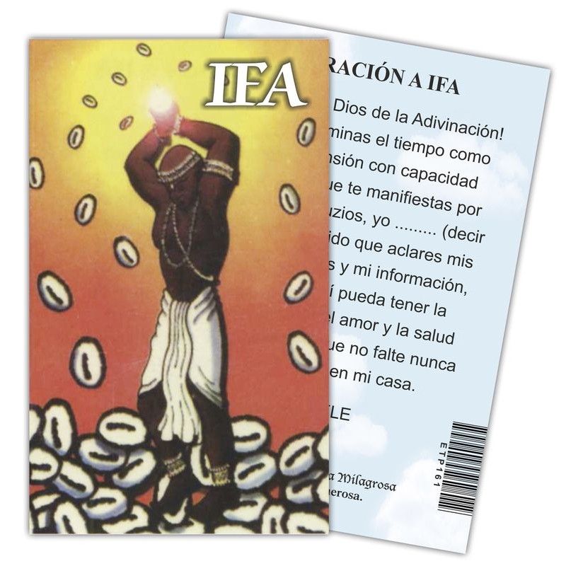 Estampa Ifa 7 x 11 cm (P25)