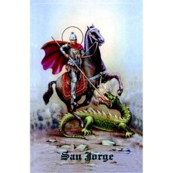 Estampa Jorge 7 x 11 cm (P25)