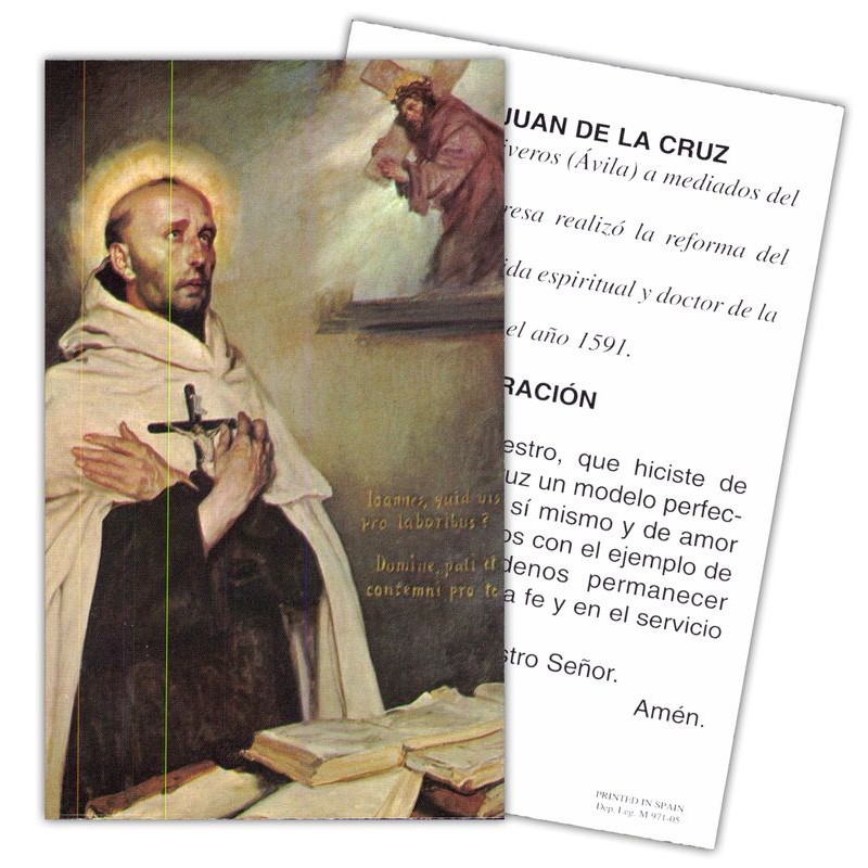 Estampa Juan de la Cruz 7 x 11 cm (P25)