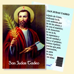 Estampa Judas Tadeo 7 x 11 cm (P25)