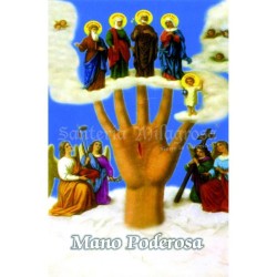 Estampa Mano Poderosa 7 x 11 cm (P25)