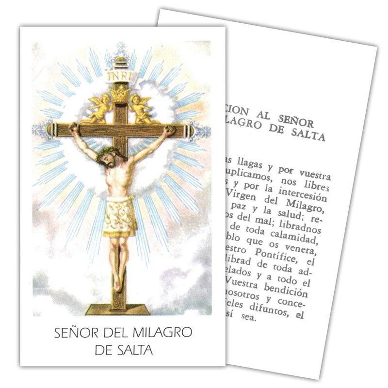Estampa Milagros de Salta 7 x 11 cm (P25)