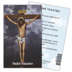 Estampa Padre Nuestro 7 x 11 cm (P25)