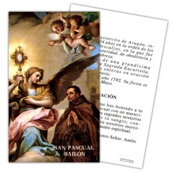 Estampa Pascual Bailon 7 x 11 cm (P25)