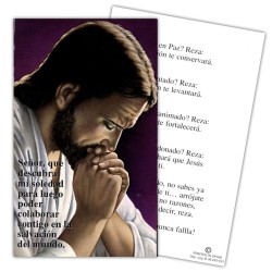 Estampa Reza 7 x 11 cm (P25)