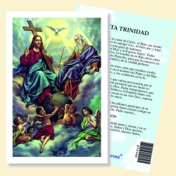 Estampa Trinidad 7 x 11 cm (P25)