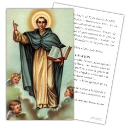 Estampa Vicente Ferrer 7 x 11 cm (P25)