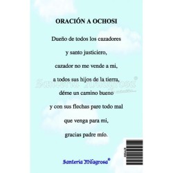 Estampa Ochosi 7 x 11 cm (P25)