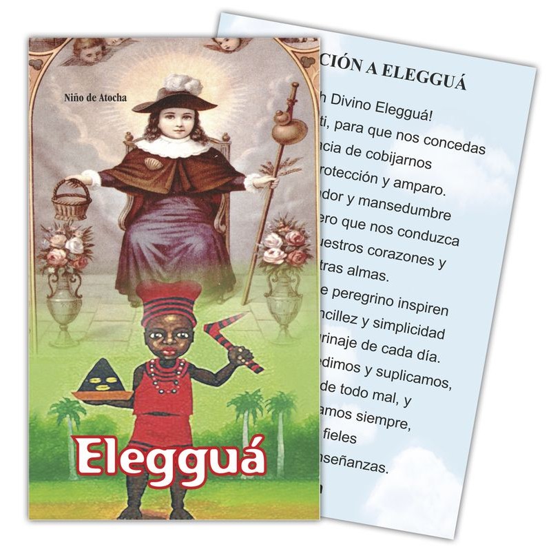 Estampa Eleggua 7 x 11 cm (P25)
