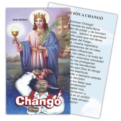 ESTAMPAS Changó 7 x 11 c