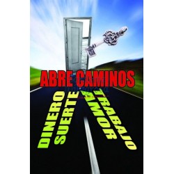 Estampa Oracion Abre Caminos 7 x 11 cm (P25)