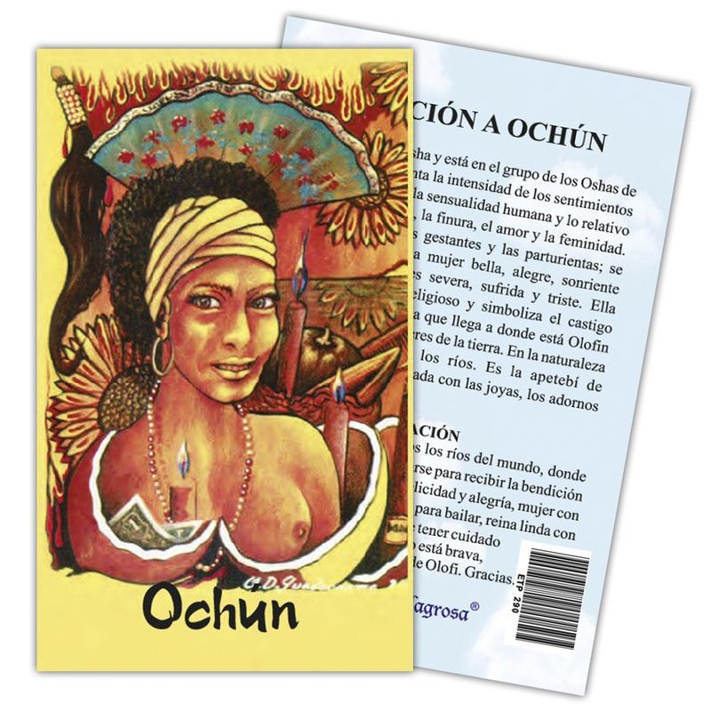 ESTAMPAS Ochun 7 x 11 cm