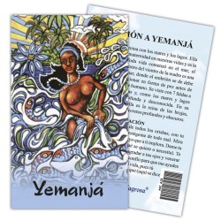 Estampa Yemanja 7 x 11 cm (P25)