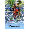 Estampa Yemanja 7 x 11 cm (P25)
