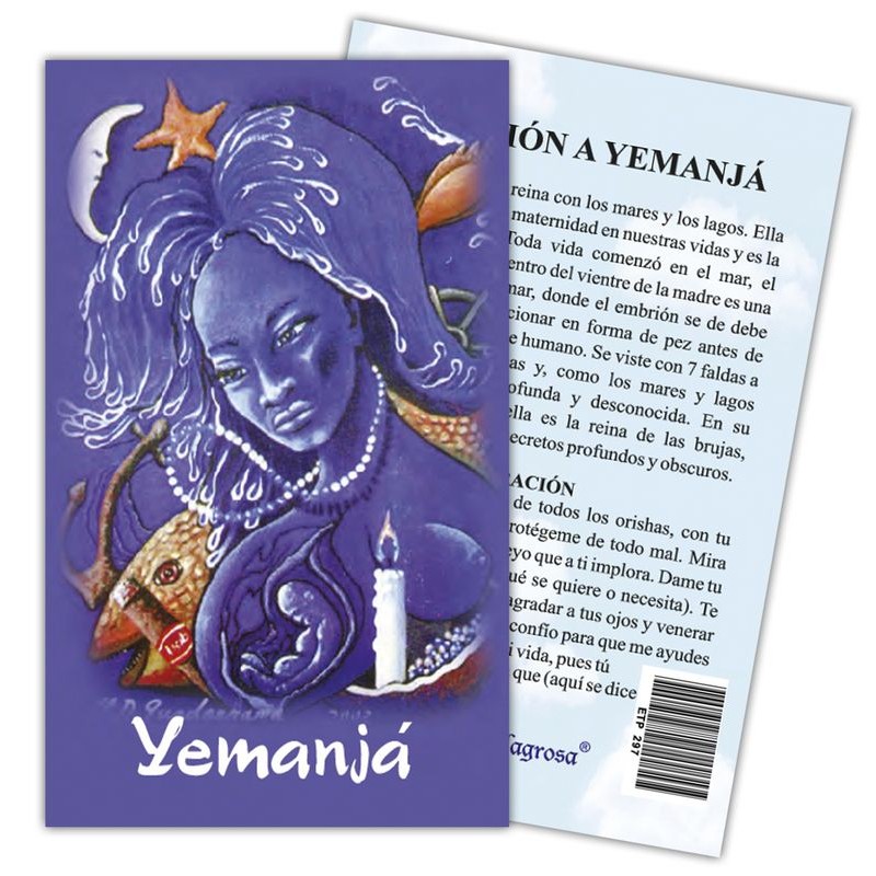 ESTAMPAS Yemanja 7 x 11 c