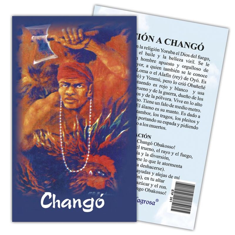 ESTAMPAS Chango 7 x 11 c