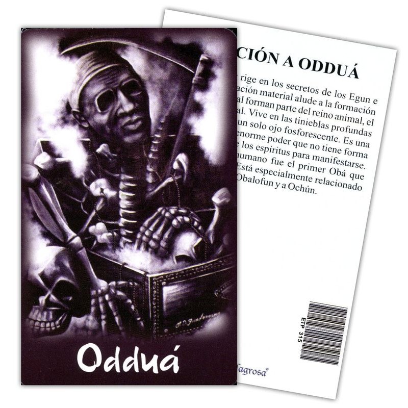 Estampa Oddua 7 x 11 cm (P25)