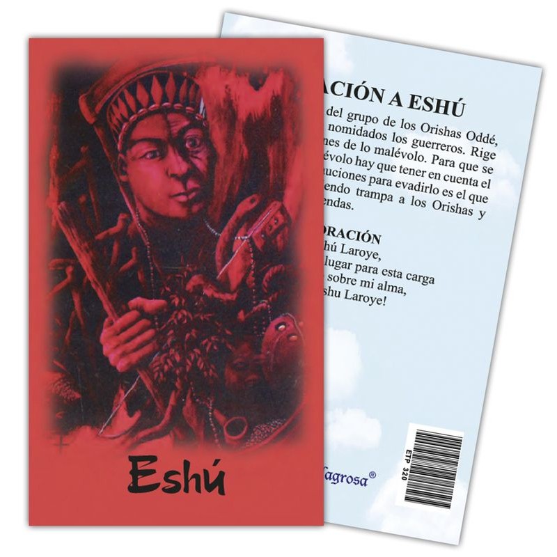 Estampa Eshu 7 x 11 cm (P25)