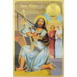 Estampa c/medalla Alej 6c