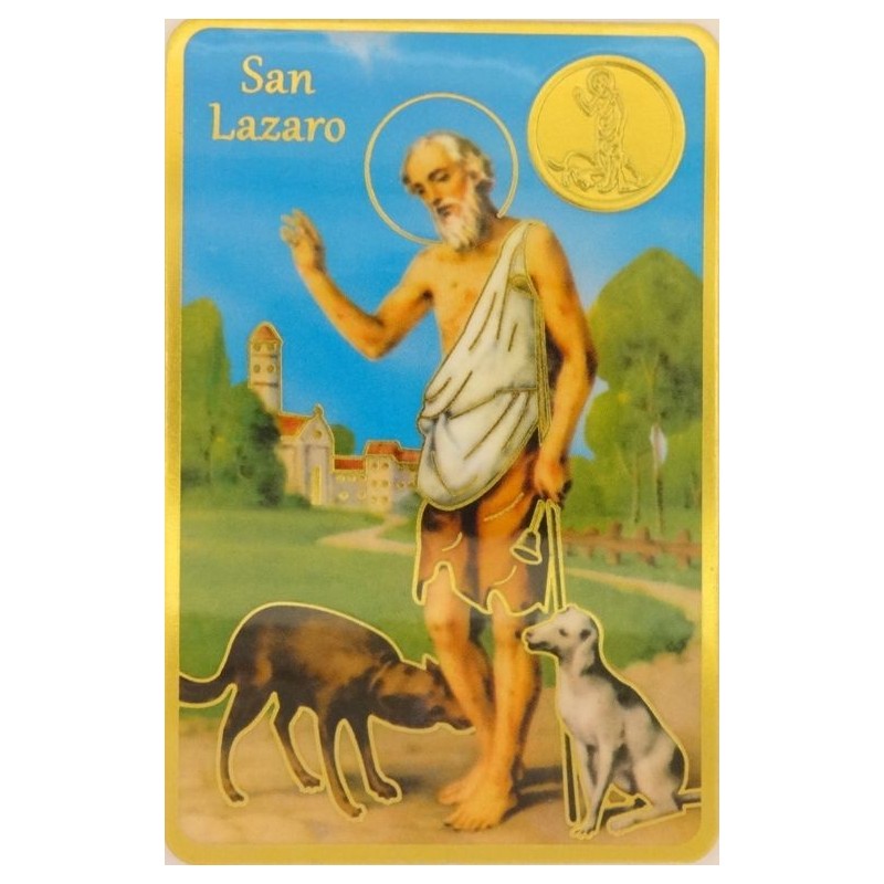 Estampa c/medalla Laza 6c