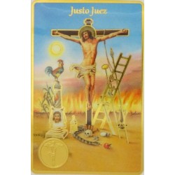 Estampa c/medalla Just 6c