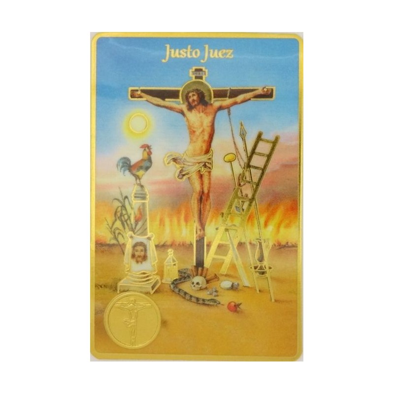 Estampa c/medalla Just 6c