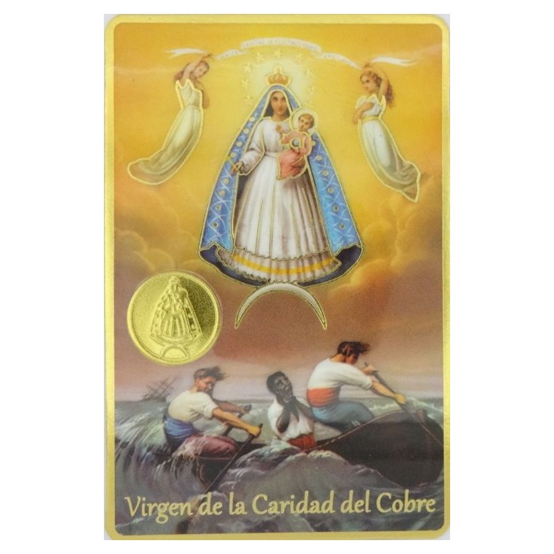 Estampa c/medalla Cari 6c