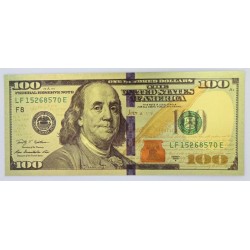 Lamina Cien Dolares dorad