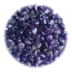 Amatista rodada pequeña p
