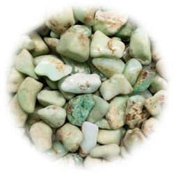 Crisoprasa rodada pequeña