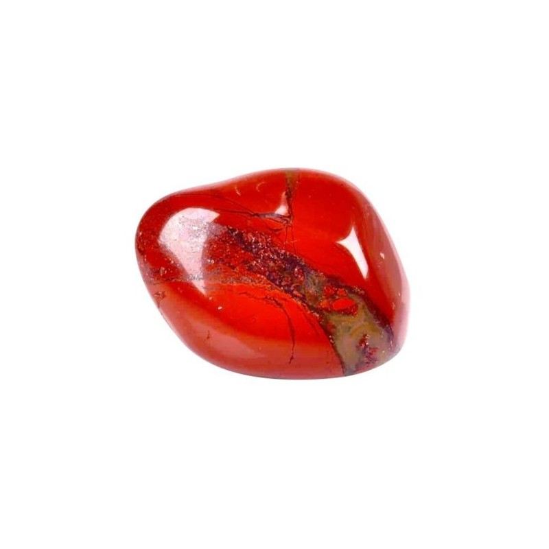 Jaspe rojo rodada pequeña