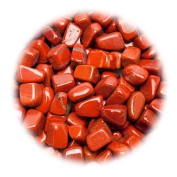 Jaspe rojo rodada pequeña