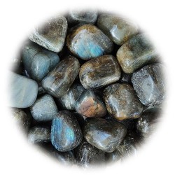 Labradorita rodada pequeñ