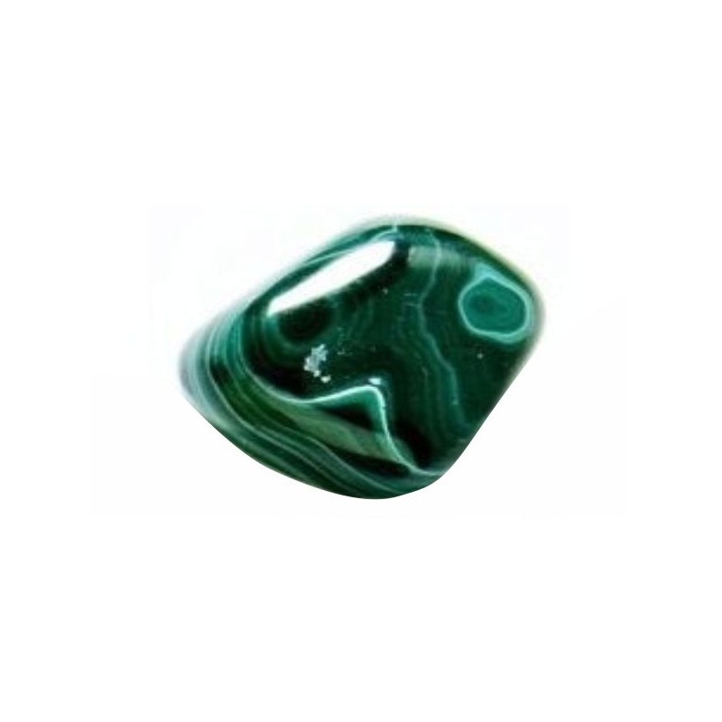 Malaquita rodada pequeña