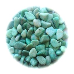 Amazonita rodada grande p