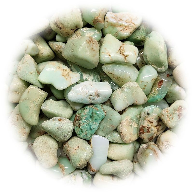 Crisoprasa rodada grande