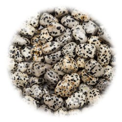 Jaspe dalmata rodada gran