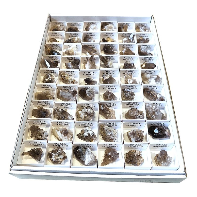 Cuarzo ahumado bruto (uni