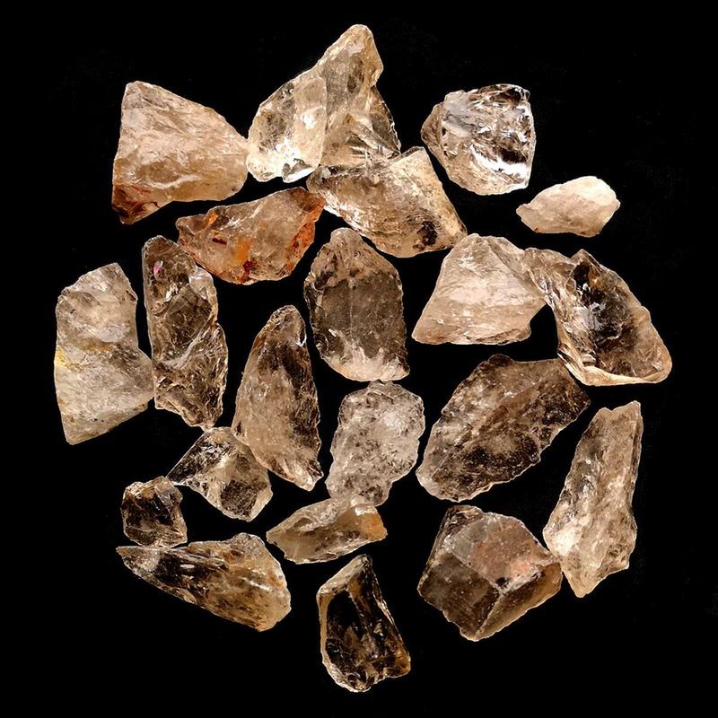 Cuarzo ahumado bruto pack