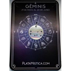 Chapa Constelacion Geminis